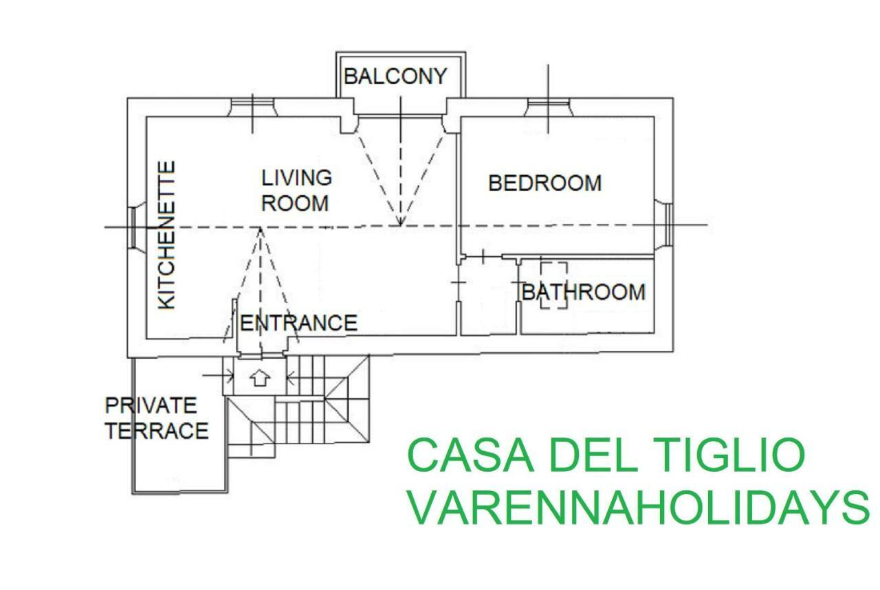 Casa Del Tiglio Apartment Varenna Bagian luar foto